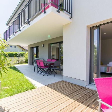 L'Appartement Jardin Avec Vue Montagnes Sevrier Exterior photo