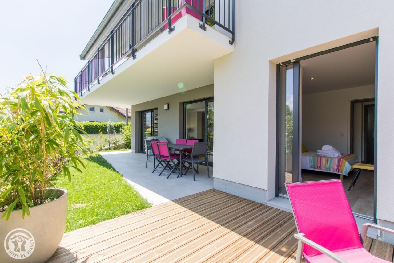 L'Appartement Jardin Avec Vue Montagnes Sevrier Exterior photo
