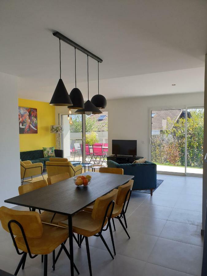 L'Appartement Jardin Avec Vue Montagnes Sevrier Exterior photo